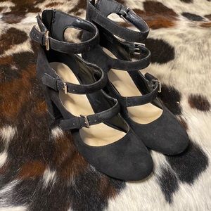 Black Aldo Heels
